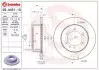 Диск гальмівний задн Лів/Прав NISSAN PATROL GR IV, PATROL GR V, PATROL III/1 2.8-4.8 07.80 BREMBO (09A45110) зображення 1