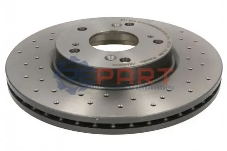 Фото 1 — Диск гальмівний (передній) Honda Civic/FR-V 05- (282x23) PRO BREMBO (09A4551X) Фото Диск гальмівний (передній) Honda Civic/FR-V 05- (282x23) PRO BREMBO (09A4551X) зображення 1