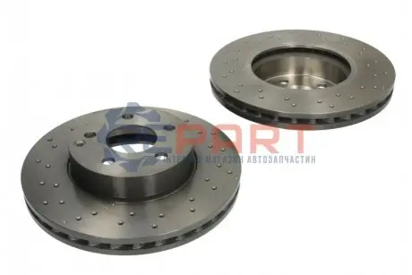 Фото Диск гальмівний (передній) MB C-class (W204/S204/C204) 07- (295x28) (з отворами) BREMBO (09A61351) зображення 1