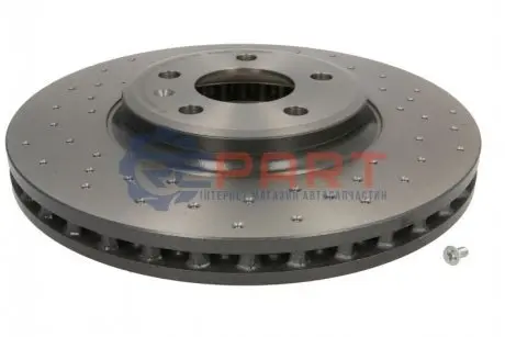 Фото Диск гальмівний (передній) Audi A4/A5/Q5 07-17 (320x30) (з покриттям) (вентильований) BREMBO (09A7581X) зображення 1