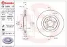 Диск гальмівний задн Лів/Прав AUDI A4 B6, A4 B7, A4 B8 1.8-4.2 07.02-12.15 BREMBO (09A81411) зображення 1
