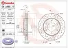 Диск гальмівний передн Лів/Прав FIAT FULLBACK MITSUBISHI L200, L200 / TRITON, PAJERO SPORT II 2.2D-3.5 11.05 BREMBO (09A8681X) зображення 1