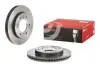 Диск гальмівний передн Лів/Прав MITSUBISHI PAJERO CLASSIC, PAJERO II, PAJERO III, PAJERO IV 2.5D-3.8 04.00 BREMBO (09A91111) зображення 2