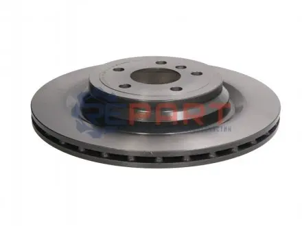 Фото Диск гальмівний (задній) MB M-class (W166) 11-15/GLE (W166) 15-19 (330x22) (з покриттям) (вентил.) BREMBO (09A95911) зображення 1