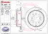 Диск гальмівний (задній) Toyota Land Cruiser 08- (345x18) BREMBO (09A96711) изображение 1