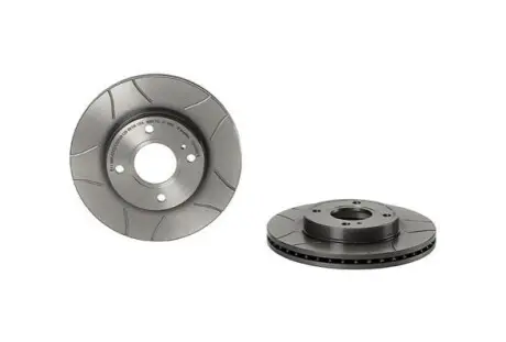 Диск гальмівний передн Лів/Прав FORD FIESTA, FIESTA VI, KA+ III 1.0-1.6D 06.08 BREMBO 09A96876