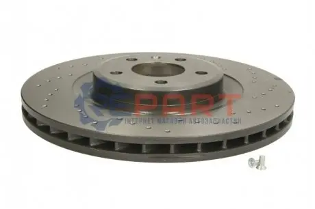 Диск гальмівний (передній) Audi A4 07-15/A5 07-17/Q5 08- (345х29.5) BREMBO 09B0391X
