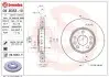 Диск гальмівний передн Лів/Прав RENAULT FLUENCE, GRAND SCENIC III, LAGUNA, LAGUNA III, LATITUDE, MEGANE, MEGANE III, SCENIC III 1.2-Electric 10.07 BREMBO (09B35311) зображення 1
