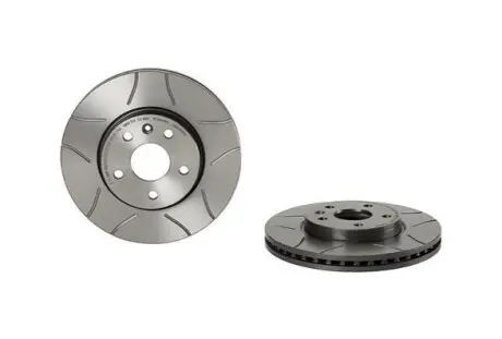Диск тормозной передн лев/прав CHEVROLET AVEO, BOLT, CRUZE, VOLT OPEL ASTRA H, ASTRA J, ASTRA J GTC 1.2-Electric 08.05- BREMBO 09B35575