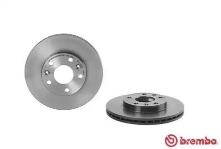Диск гальмівний передн Лів/Прав DACIA DUSTER NISSAN TERRANO RENAULT DUSTER, KAPTUR, MEGANE IV 1.0-2.0 04.10 BREMBO 09B46311