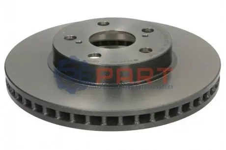 Фото Диск гальмівний (передній) Toyota Prius 08- (255x25) BREMBO (09B49411) зображення 1