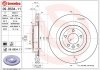 Гальмівний диск - BREMBO 09.B504.11 (LR033303, LR099038) 09B50411