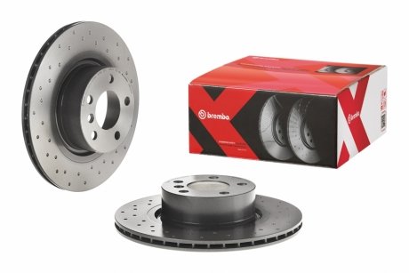 Диск тормознойTYL XTRA BMW X3 F25 11- BREMBO 09B5691X