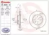 Диск гальмівний передн Лів/Прав HYUNDAI I20 I 1.2/1.2LPG 09.08-12.15 BREMBO (09B59410) зображення 1