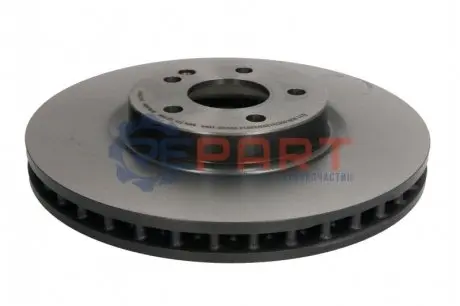 Фото Диск гальмівний (передній) MB Vito (W447) 14- (330x32) (з покриттям) (вентильований) BREMBO (09C06411) зображення 1