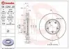 Диск гальмівний передн Лів/Прав FORD TOURNEO CUSTOM V362, TRANSIT CUSTOM V362, TRANSIT V363 1.0H-2.2D 09.12 BREMBO (09C24020) зображення 1