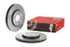 Диск гальмівний передн Лів/Прав OPEL ASTRA H, ASTRA J, ASTRA J GTC, CASCADA, ZAFIRA C 1.3D-2.0D 08.05 BREMBO (09C37711) зображення 2