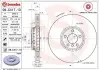 Двочастинний гальмівний диск передн Прав BMW 5 GRAN TURISMO (F07), 7 (F01, F02, F03, F04) 3.0D-6.0 09.08-02.17 BREMBO (09C41713) зображення 1