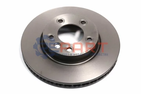 Диск гальмівний (передній) Porsche Cayenne/VW Touareg 02- (330x31,9) (R) (з покриттям) (з вентиляцією) BREMBO 09C88111 Купити в Україні