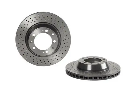 Диск гальмівний задн Лів/Прав PORSCHE 911, 911 TARGA 3.6/3.8 03.95-09.97 BREMBO 09C88311