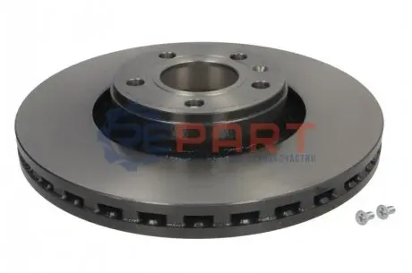 Диск гальмівний передн Лів/Прав AUDI A6 ALLROAD C6, A6 C6, A8 D3 2.0-6.0 10.02-08.11 BREMBO 09C89511 Купити в Україні