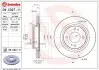 Диск гальмівний передн Лів/Прав MITSUBISHI MIRAGE / SPACE STAR VI, MIRAGE VI 1.0/1.2/1.2LPG 01.12 BREMBO (09C92711) зображення 1