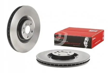 Диск гальмівний передн Лів/Прав VOLVO XC60 II, XC90 II 2.0-2.0H 09.14 BREMBO 09C93711