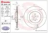 Диск гальмівний задн Лів/Прав JAGUAR F-PACE 2.0-5.0H 09.15 BREMBO (09D07023) зображення 1