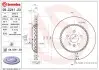 Диск гальмівний задн Лів/Прав LAND ROVER DISCOVERY SPORT, RANGE ROVER EVOQUE 1.5H-2.2D 09.14 BREMBO (09D24123) зображення 1