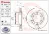 Диск гальмівний задн Лів/Прав MAN TGE VW CRAFTER, GRAND CALIFORNIA CAMPER 2.0D 09.16 BREMBO (09D35221) зображення 1