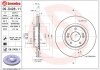 Диск гальмівний передній - BREMBO 09D42811 (51712C1000, 51712D7000, 51712J9100)