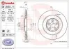 Диск тормозной задн Лев/Прав JAGUAR F-TYPE, XF I, XF SPORTBRAKE, XJ, XK II 2.0/3.0/5.0 01.09 BREMBO (09D43411) изображение 1