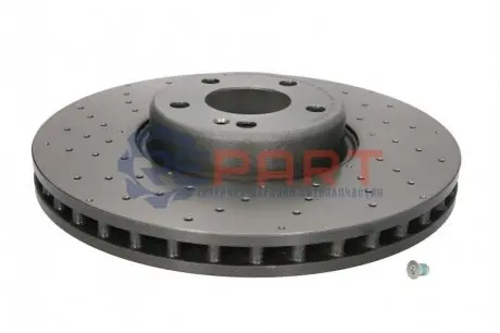 Диск тормозной MERCEDES W205 C-KLASA 14- PRZÓD BREMBO 09D52923 Купить в Украине