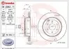 Диск гальмівний задн Лів/Прав MERCEDES X (470) NISSAN NAVARA NP300 2.3D/2.5D/3.0D 07.14 BREMBO (09D94211) зображення 1