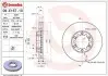 Диск гальмівний передн Лів/Прав NISSAN CABSTAR, CABSTAR E, NT400 CABSTAR 2.5D/3.0D 10.98 BREMBO (09E16710) зображення 1