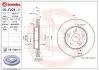 Диск гальмівний (передній) Toyota Corolla 18- (282x25) BREMBO (09E22911) зображення 1