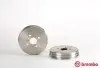Гальмівний барабан задн TOYOTA BB I, COROLLA, IST, PORTE I, RAUM, WILL CYPHA I, YARIS, YARIS VERSO 1.0-1.8 04.99-07.12 BREMBO (14937810) зображення 1