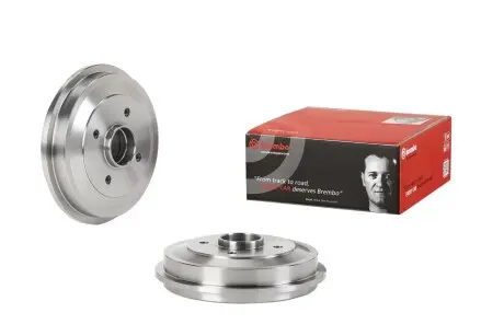 Гальмівний барабан задн CITROEN C2, C2 ENTERPRISE, C3 I, C3 PLURIEL PEUGEOT 1007, 206, 206+ 1.1-2.0D 09.98 BREMBO 14E30810