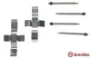 Тормозные колодки (монтажный набор) BREMBO (A02279) изображение 1