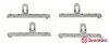 Монтажний набір гальмівних колодок SEAT CORDOBA, IBIZA II, TOLEDO I VW CADDY I, GOLF I, GOLF II, GOLF III, JETTA II, PASSAT B2, PASSAT B3/B4, POLO, POLO CLASSIC, POLO II 1.0-2.2 01.79-10.02 BREMBO (A02303) зображення 1