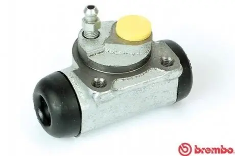 Циліндр гальмівний (задній) Peugeot 206 00- (R) (d=20.64mm) BREMBO A12255