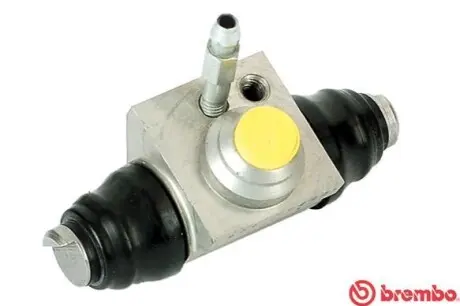 Циліндр гальмівний (задній) Audi 80/100/VW Golf 74-98/Polo 75-12/Seat Ibiza 93-09/Skoda Citigo 11-19 (d=17.46mm) (ATE) BREMBO A12379