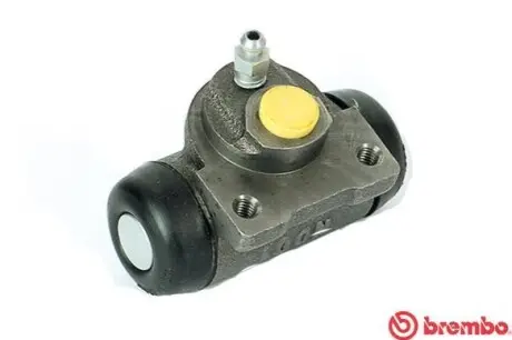 Циліндр гальмівний (задній) Fiat 500/Panda/Ford Ka 1.1-1.3D 03- (d=20.64mm) BREMBO A12571