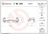 Скоба, супорт гальма задн Лів/Прав MERCEDES SPRINTER 5-T (B907) 2.0D/2.2D/3.0D 02.18 BREMBO (FBK025) зображення 2