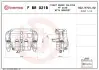 Автозапчасть BREMBO (FBR021B) изображение 2