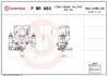 Гальмівний дисковий супорт задн Прав (новий) NISSAN NV400 OPEL MOVANO B RENAULT MASTER III 2.3D 02.10 BREMBO (FBR083) зображення 2