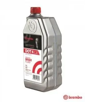 Гальмівна рідинаDOT4 LV 1L Low Viscosity BREMBO L04210 Купити в Україні