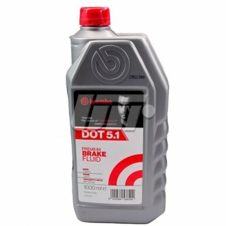 Жидкость тормозная DOT 5.1 1л BREMBO L 05 010