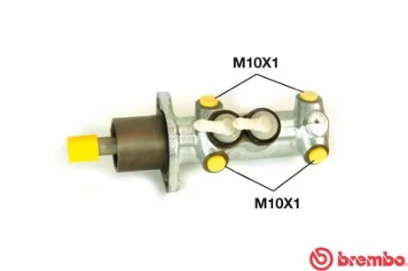 Головний гальмівний циліндр (20,64мм) ALFA ROMEO 156, FIAT MULTIPLA 1.6-2.5 02.97-06.10 BREMBO M23007