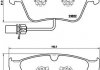 Тормозные колодки дисковые P05003